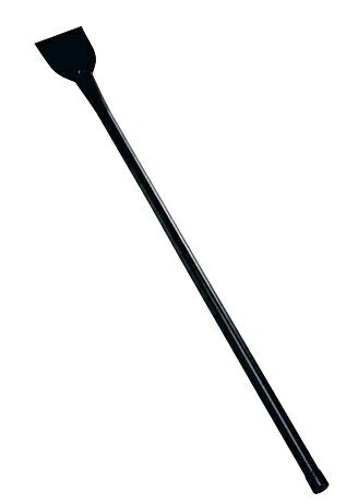 パイプ柄ケレン棒黒　95mm 16025頭95×柄900mm削り取る時に使います大きなスクレーパーです【頑張って送料無料】