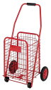 キャプテンスタッグ楽々カゴキャリーレッド UL-1002耐荷重15kg