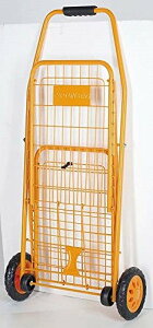 キャプテンスタッグ楽々カゴキャリーイエロー UL-1003耐荷重15kg通販格安セール情報 楽天 通販