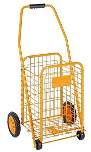 キャプテンスタッグ楽々カゴキャリーイエロー UL-1003耐荷重15kg通販格安セール情報 楽天 通販