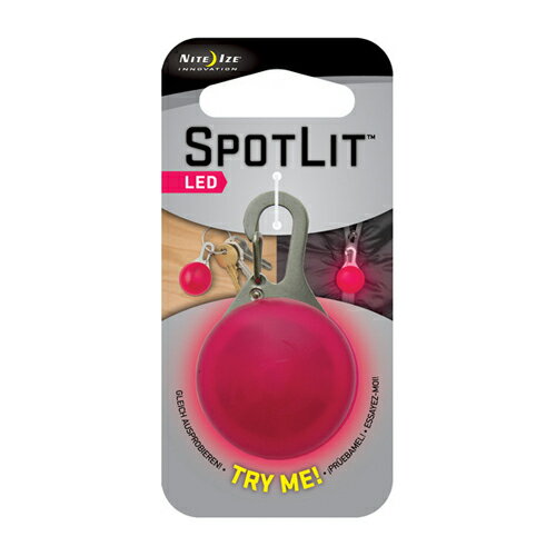 【NI02334】NITE IZE スポットリットプラスチック ピンク 【ネコポス配送】【沖縄・離島でも頑張って送料無料!】