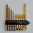 RELIEF 六角軸下穴ドリルと両頭ビット10本組26596 【ネコポス利用のため日時指定・代引不可 ...