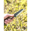 Kanenori フルタング両刃鉈 ナイフスタイル刃厚5mmの鋼付フルタング鉈のナイフ型です 【頑張って送料無料!】