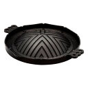 【頑張って送料無料!】ジンギスカン鍋 浅型 29cm(IKNG-IRON-108)【池永鉄工株式會社】