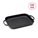 【頑張って送料無料!】オイルプレート 角型(IKNG-IRON-95)【池永鉄工株式會社】焼物に最適。深さがあり、様々な料理に対応。