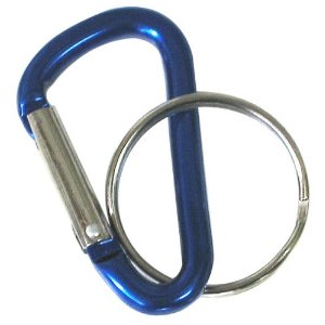 スナップフック4mm・2個入 青 MC-151 ネコポスのため日時指定不可【沖縄・離島でも頑張って送料無料！】