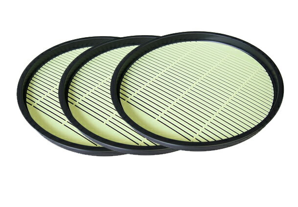 そば皿　丸3個セット　φ19.5×3　38080中のザルがプラスチックになります