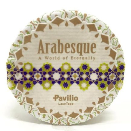 【ネコポス配送】Pavilio(パビリオ) アラベスク インフィニティ ARA-03-IN手帳にマスキングテープ