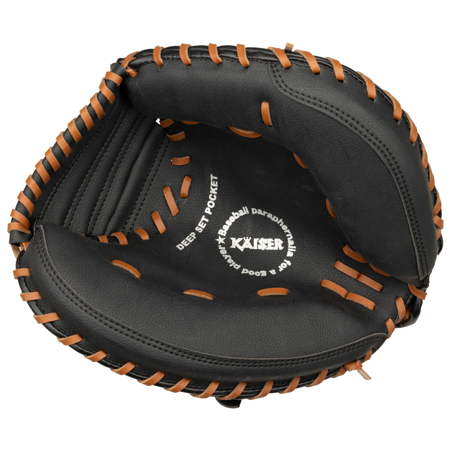 KAISER（カイザー）シニア 野球グローブ キャッチャーミット KW-355 【頑張って送料無料】軟式用野球グローブ12インチサイズ