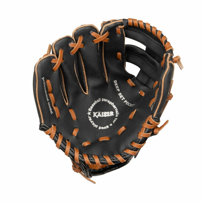 KAISER（カイザー）キッズ 野球グローブ 9インチ 左用 KW-352 【頑張って送料無料】軟式用野球グローブ9インチサイズ