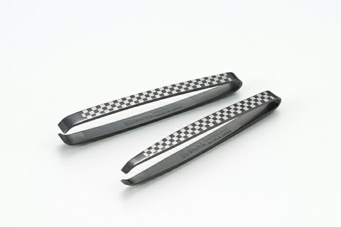 郷技 市松模様毛抜きペアセット YJ3202先端が幅広と細い毛抜きのセットメイド・イン・燕三条 ヨシカワ ..