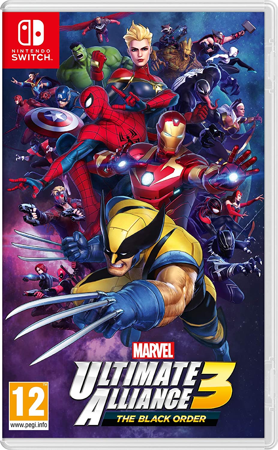 ニンテンドースイッチ スイッチ MARVEL ULTIMATE ALLIANCE 3: The Black Order マーベル アルティメット アライアンス ザ ブラックオーダー switch 輸入版 日本語対応 ソフト版