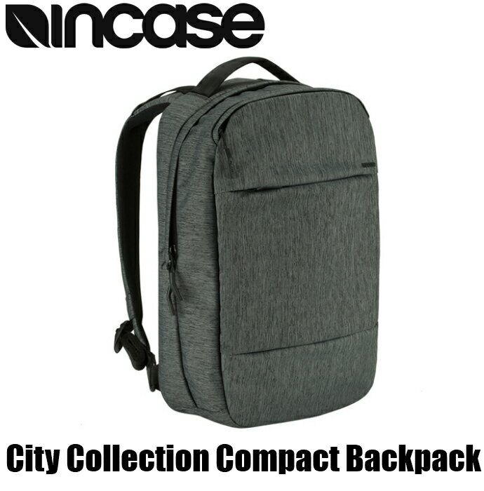 Incase City Collection Compact Backpack Heather Black 󥱡 ƥ 쥯 ѥ Хåѥå å إ֥å CL55571 ľ͢