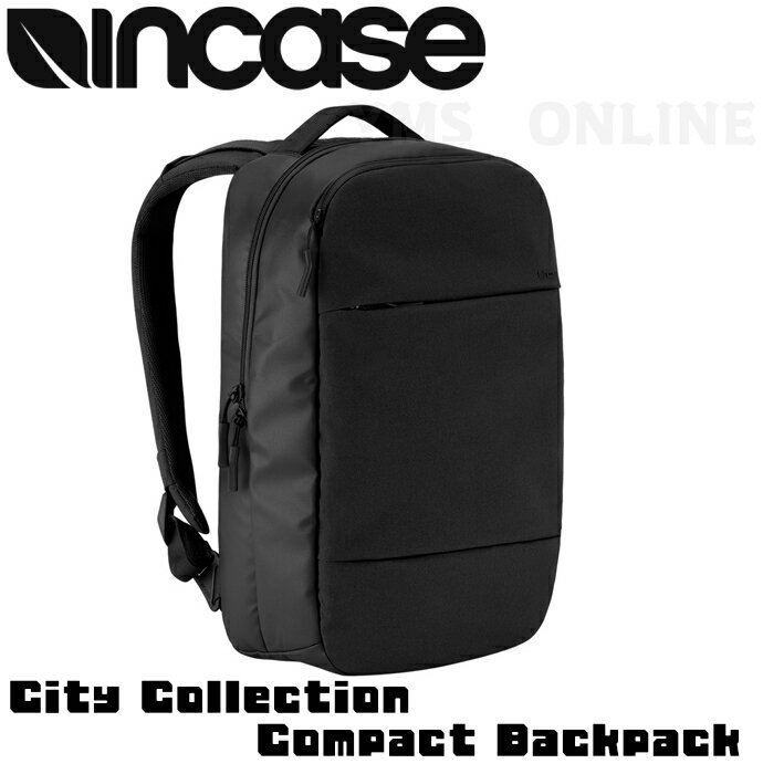 【期間限定P2倍】Incase City Collection Compact Backpack Black インケース シティ コレクション コンパクト バックパック リュック ブラック CL55452 直輸入品