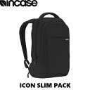 Incase リュック メンズ Incase Icon Slim Pack Nylon Black インケース アイコン スリム パック ナイロン ブラック CL55535 BLACK 直輸入品