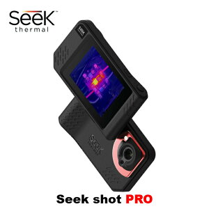 【国内正規品】一年保証 Seek Thermal シークサーマル 一年保証 携帯型 サーモグラフィーカメラ SHOT PRO WiFi 赤外線カメラ 76,800 ピクセル 耐久性IP-54 熱画像 計測 診断 サーマルカメラ