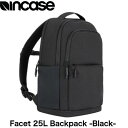 Incase リュック メンズ Incase インケース Facet 25L Backpack -Black- バックパック リュック ビジネス