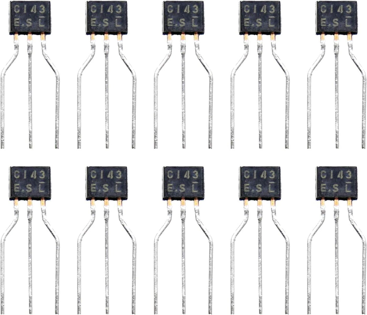 【送料無料】ローム製 デジタル トランジスター ( 抵抗内蔵 )10個セット (NPN型 (DTC143E))
