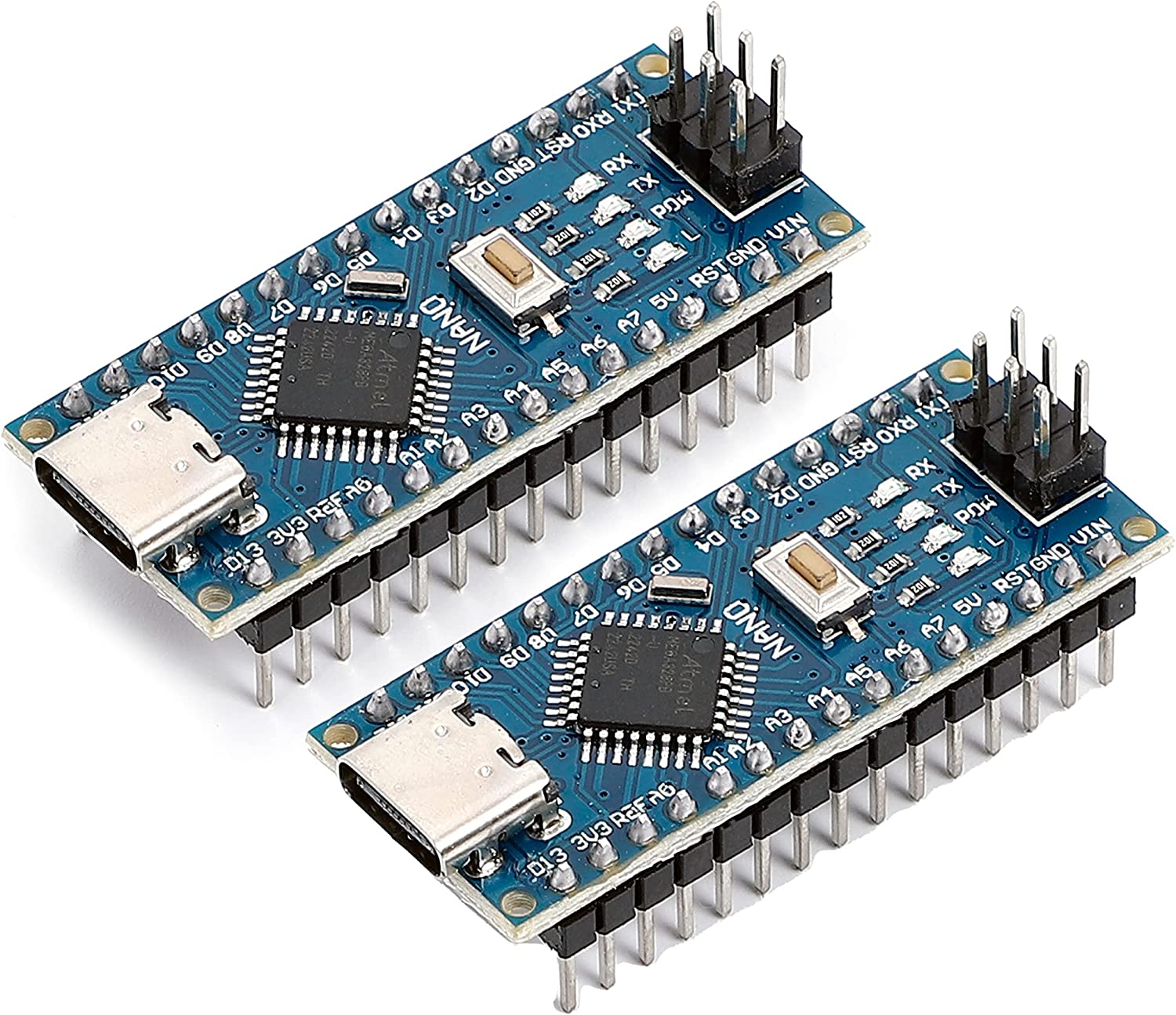 Arduino 用Nanoボード USB Type-C V3.0 CH340/ATmega328P-AU 5V 16Mhz NanoV3.0互換 アルディーノ電子工作 電子部品