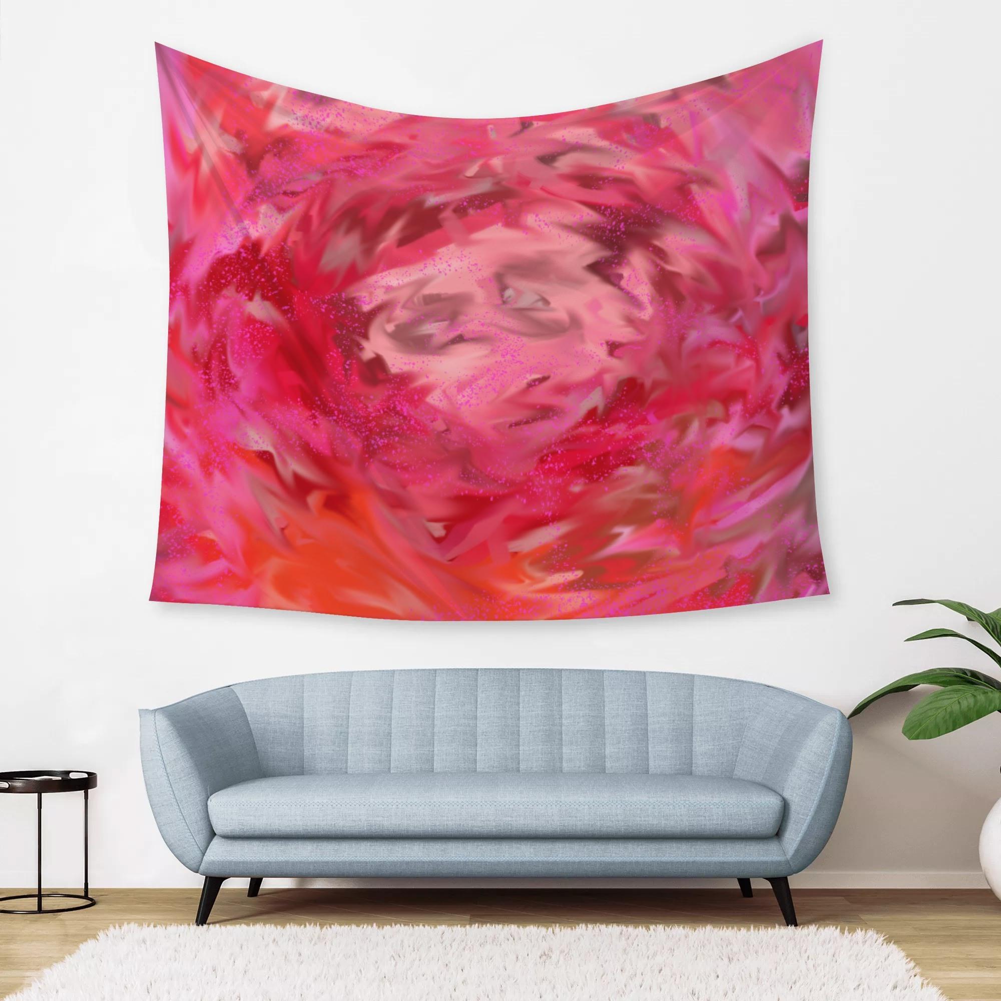 725#6(タペストリー) タペストリー ユニセックス ホームデコレーション アート カラフル 抽象 ユニーク 個性的 スタイリッシュ お洒落 ミマキボクカ _ID018