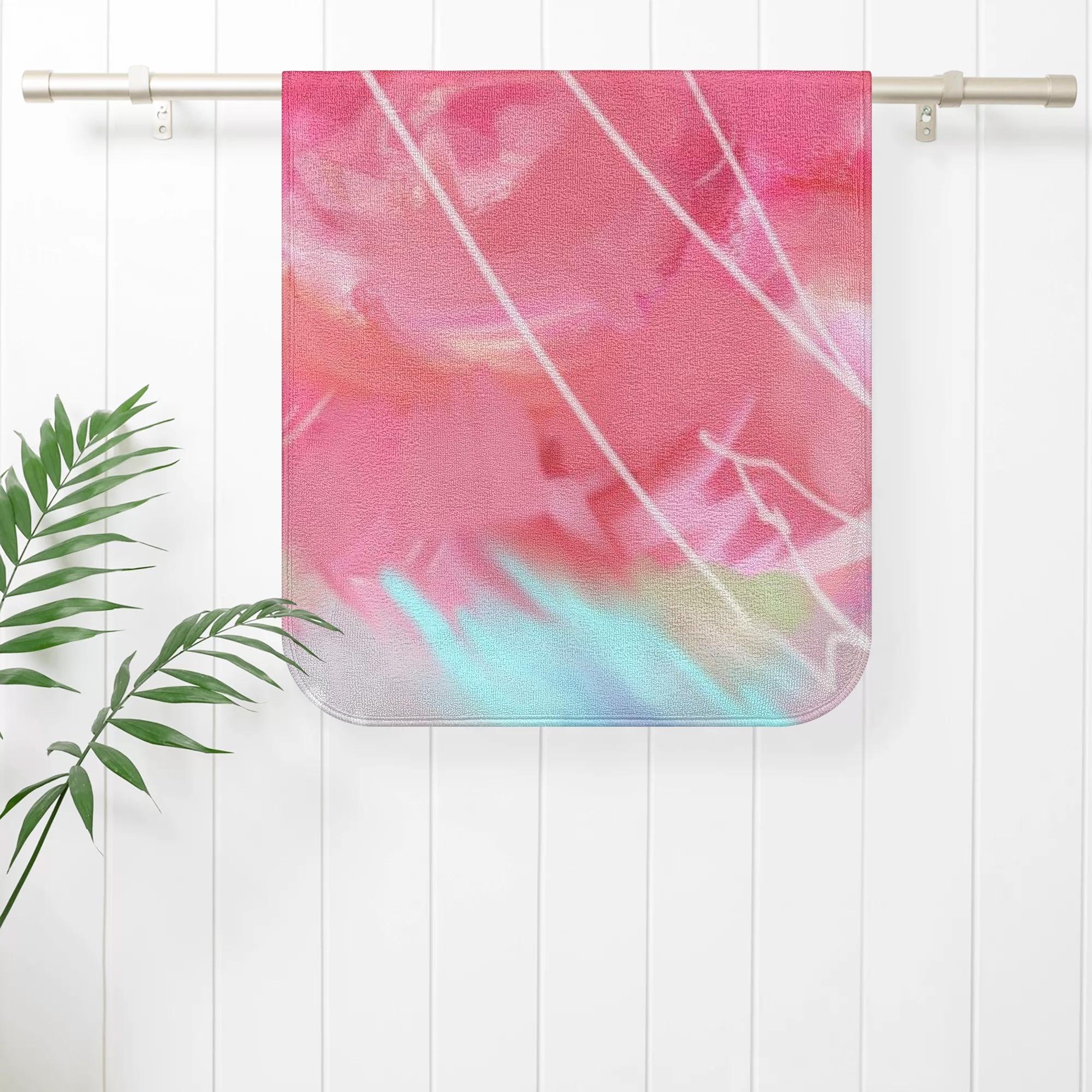 725#12(フェイスタオル) フェイスタオル ユニセックス ホームデコレーション アート カラフル 抽象 ユ..