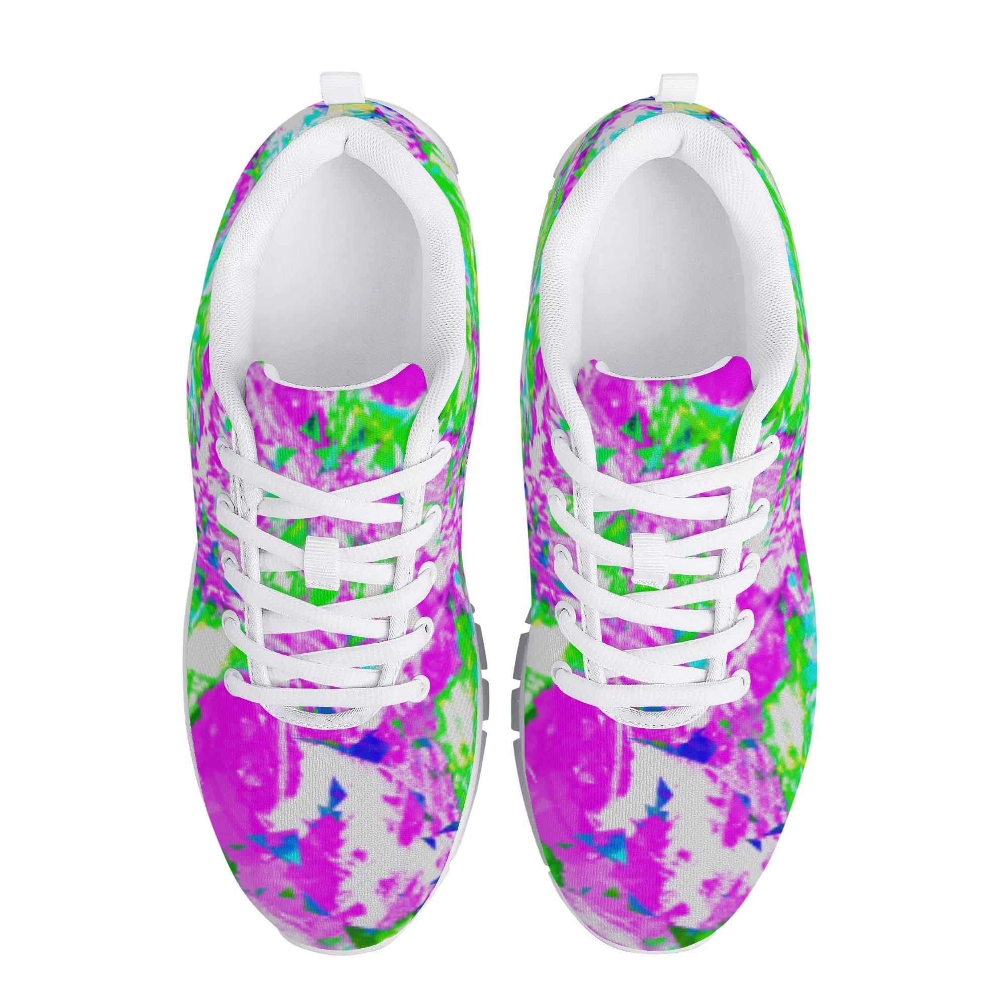 725#41(ランニングシューズ（シリーズ1）) ランニングシューズ メンズ レディース シューズ アート カラフル 抽象 ユニーク 個性的 スタイリッシュ お洒落 ミマキボクカ _ID018(4)