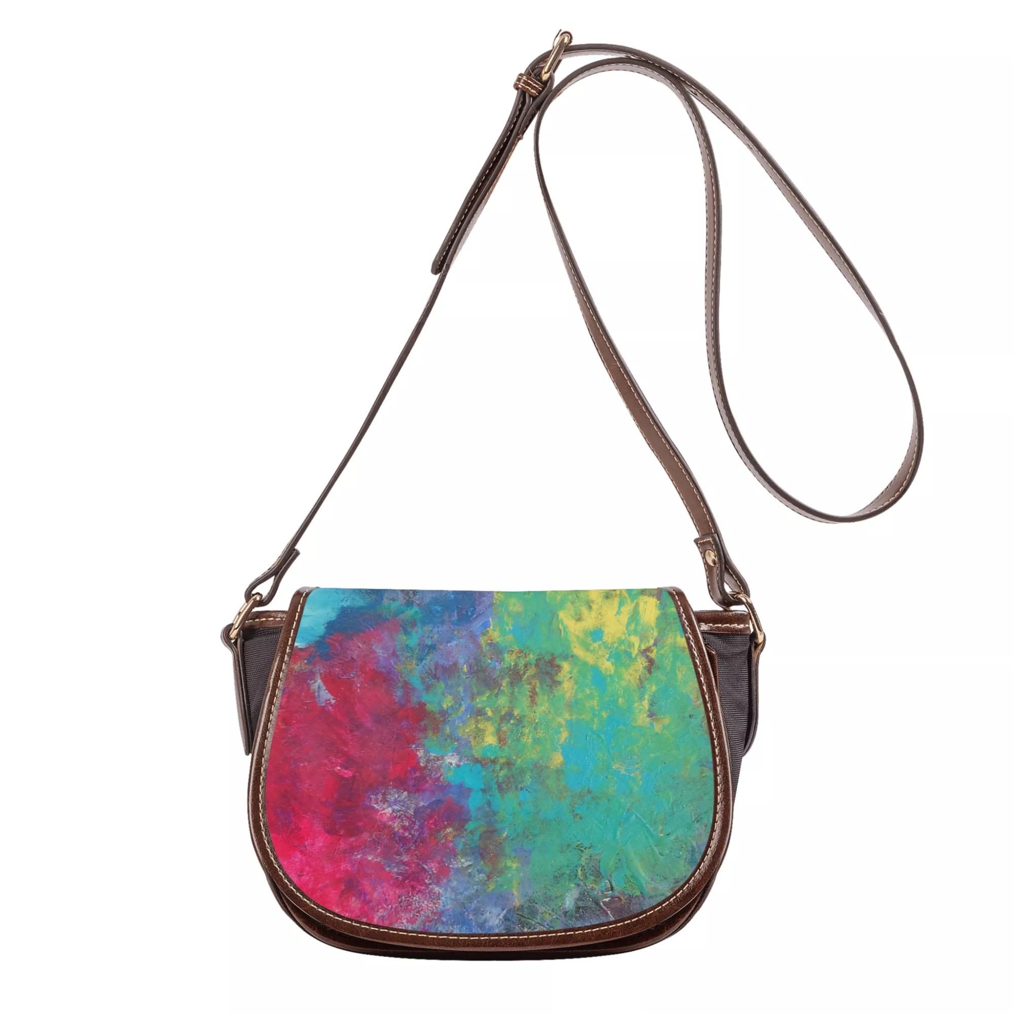 Brain destroyed by human society Takenao Wada ART(サドルバッグ) サドルバッグ レディース バッグ ..