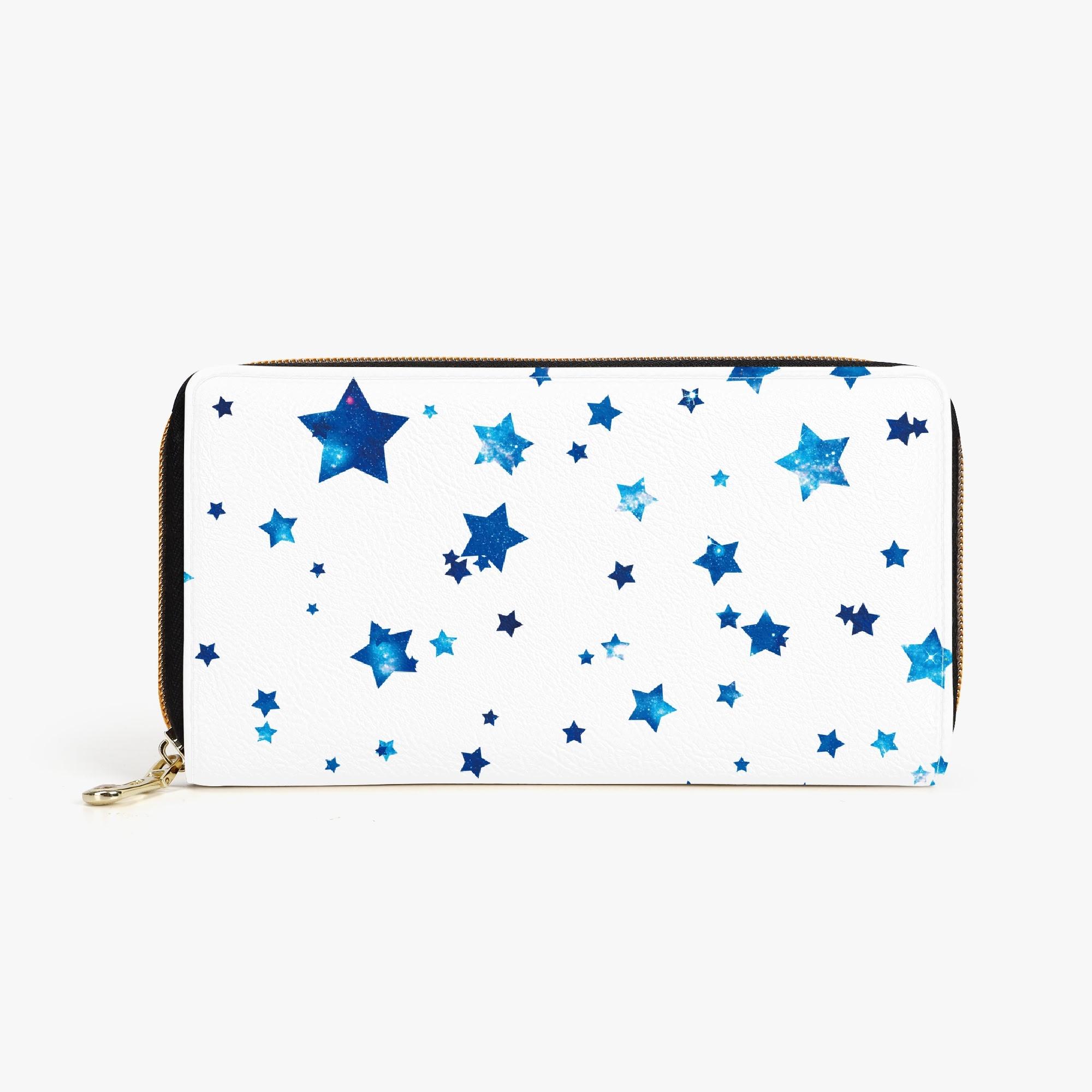 GalaxyStar(ウォレット) ウォレット ユニセックス バッグ 全て 青 星 宇宙柄 galaxy 星型 冴木みやこ _ID018