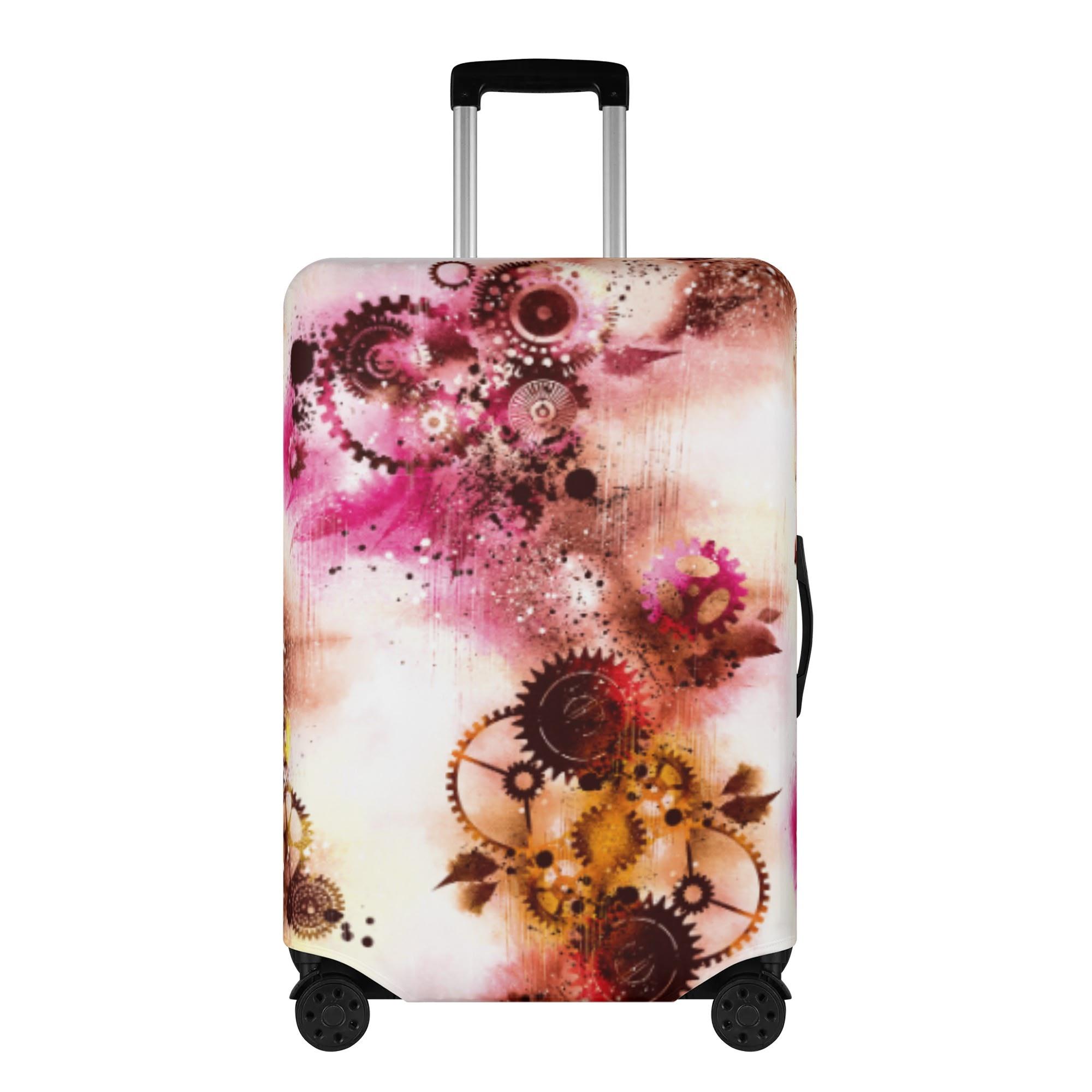 歯車霧雨暖(スーツケースカバー) スーツケースカバー ユニセックス アクセサリー 全て 歯車 ギア シル..