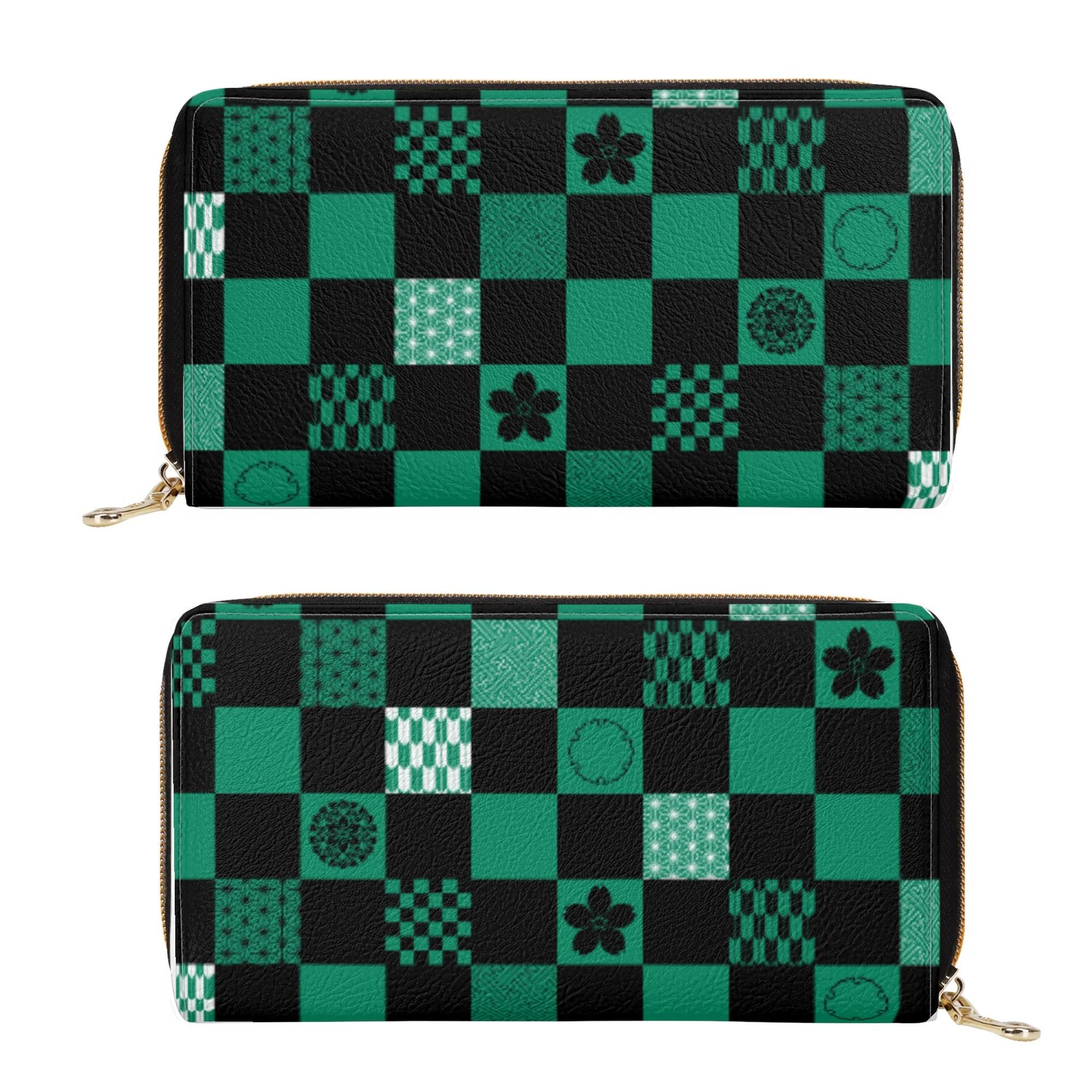 和の地紋文様柄 常磐緑(ウォレット) ウォレット ユニセックス バッグ 全て 和風 和柄 桜 雪輪 麻の葉 ..