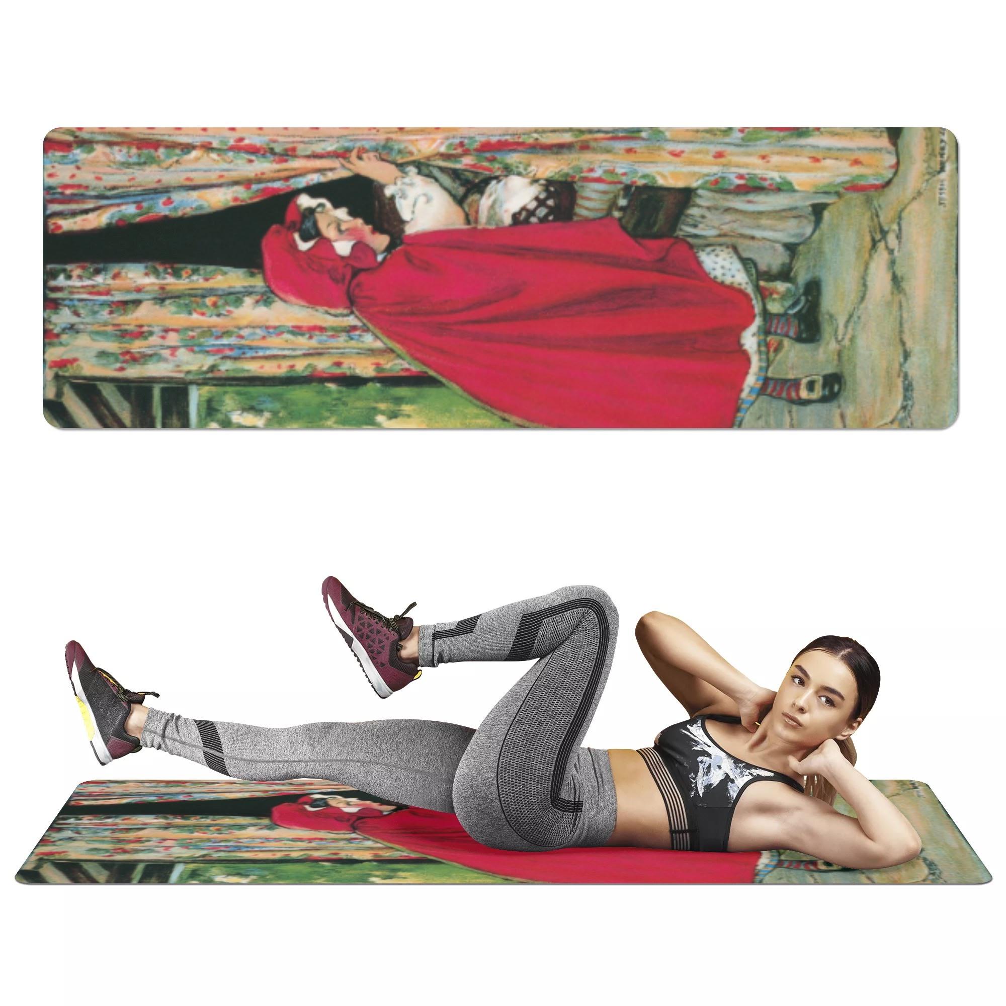 ジェシー・ウィルコックス・スミス 「赤ずきん」(ヨガマット) ヨガマット ユニセックス ホームデコレー..