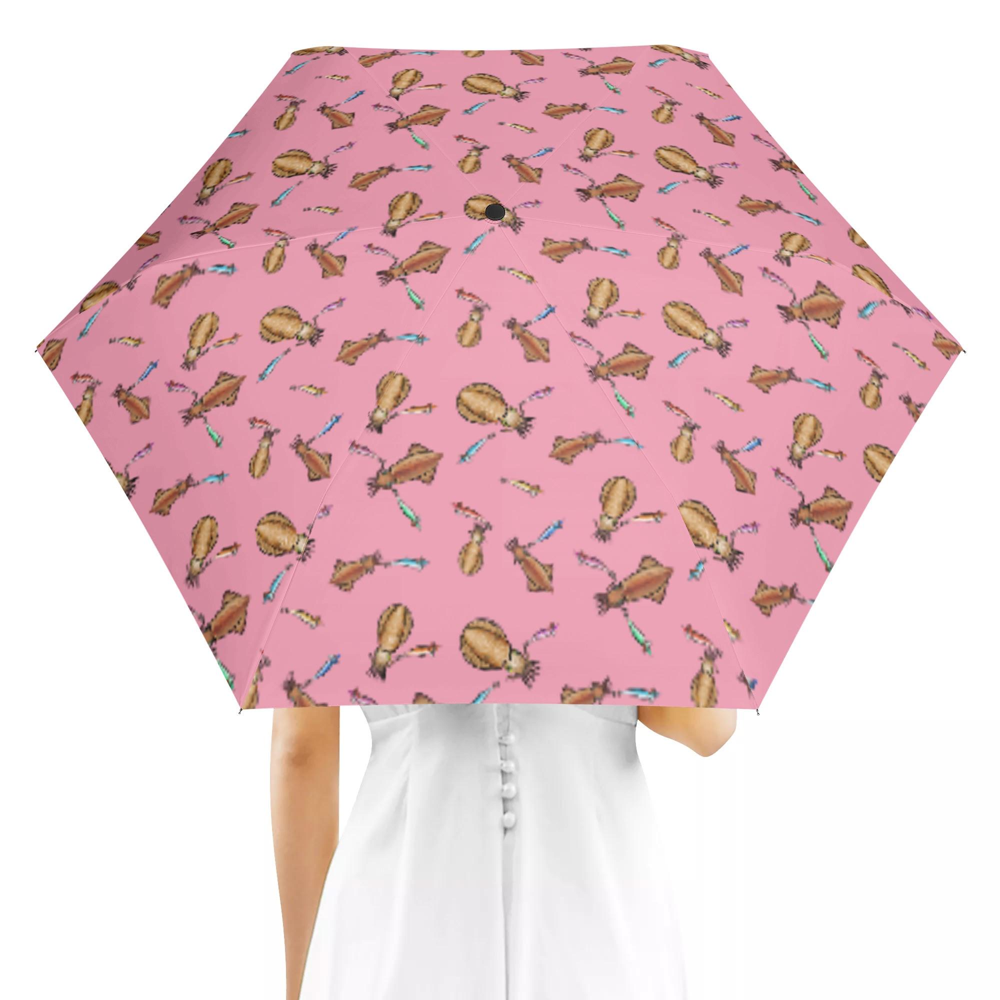 IKA_CP_AO(折り畳み傘 外面デザイン) 折り畳み傘 外面デザイン ユニセックス アクセサリー 全て 海 釣..