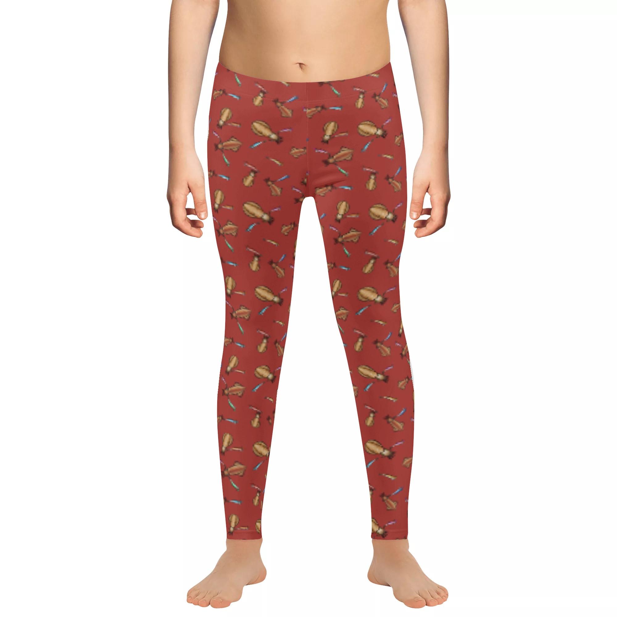 IKA_CCR_KLG(キッズレギンス 10分丈) キッズレギンス 10分丈 キッズ 全て 海 釣り 海釣り 魚釣り アオ..