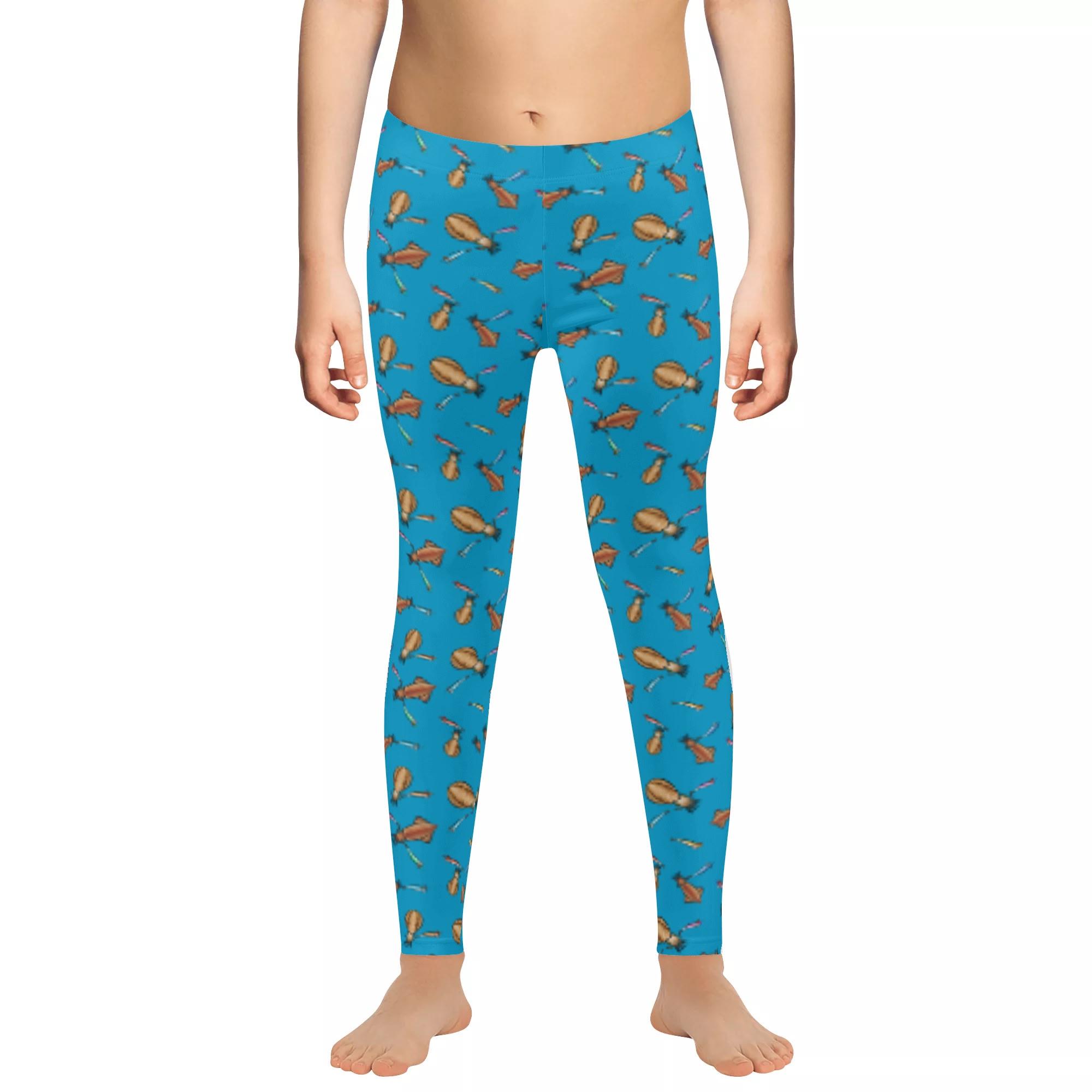 LURE_CB_KLG(キッズレギンス 10分丈) キッズレギンス 10分丈 キッズ 全て 海 釣り 海釣り 魚釣り アオ..