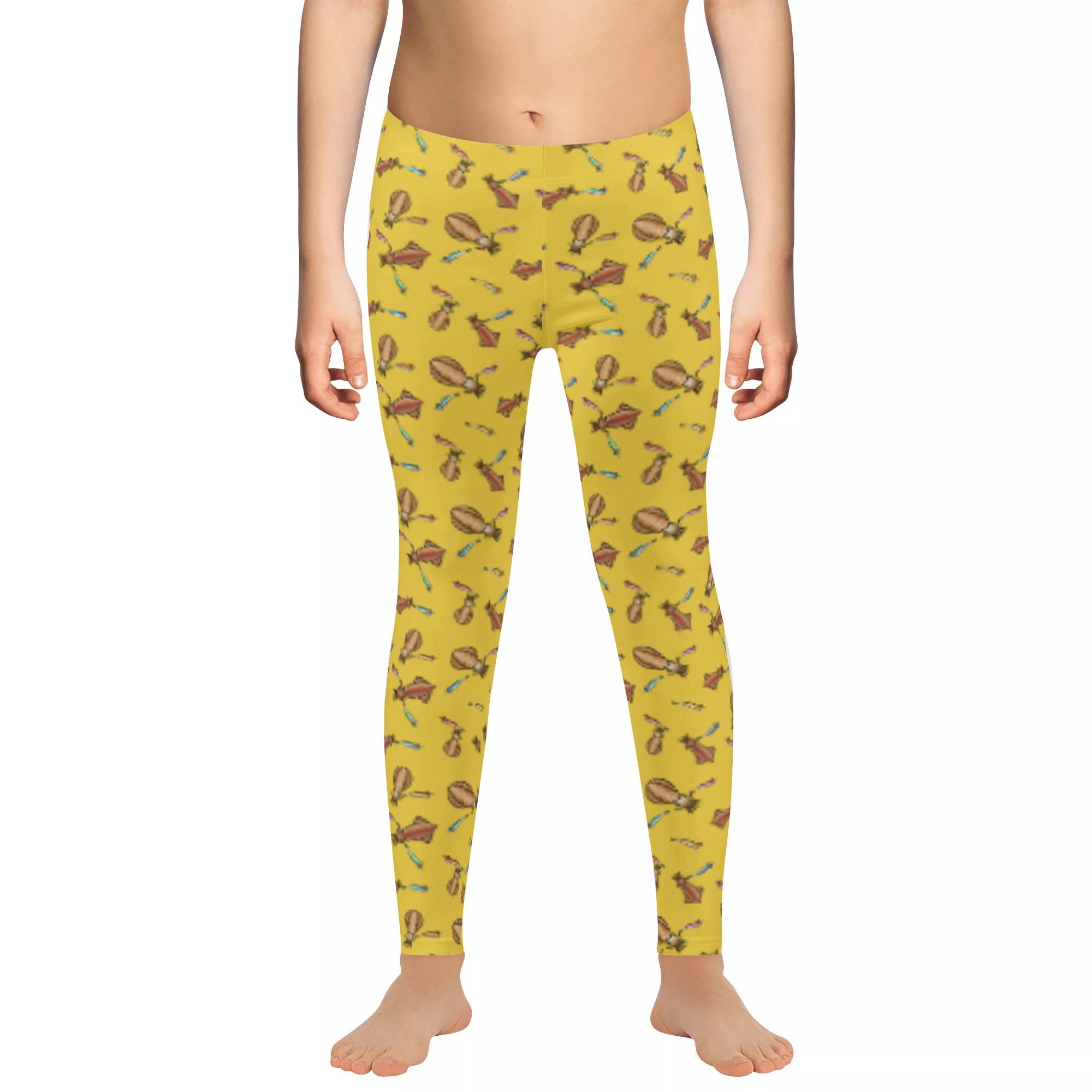 IKA_CD_KLG(キッズレギンス 10分丈) キッズレギンス 10分丈 キッズ 全て 海 釣り 海釣り 魚釣り アオリ..