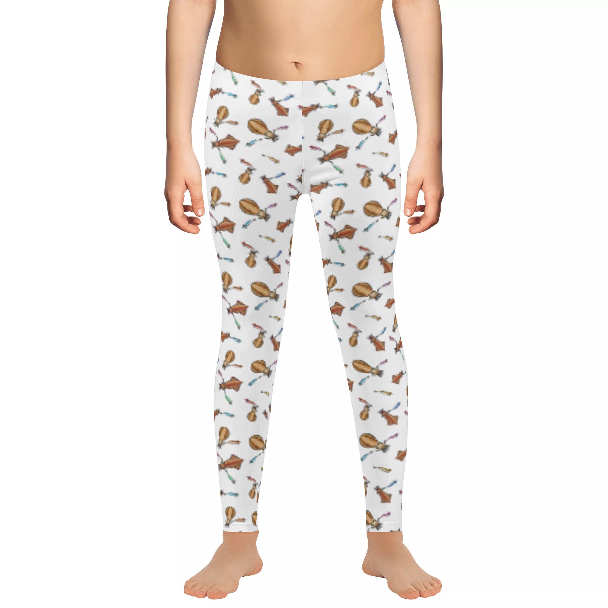 IKA_CW_KLG(キッズレギンス 10分丈) キッズレギンス 10分丈 キッズ 全て 海 釣り 海釣り 魚釣り アオリ..