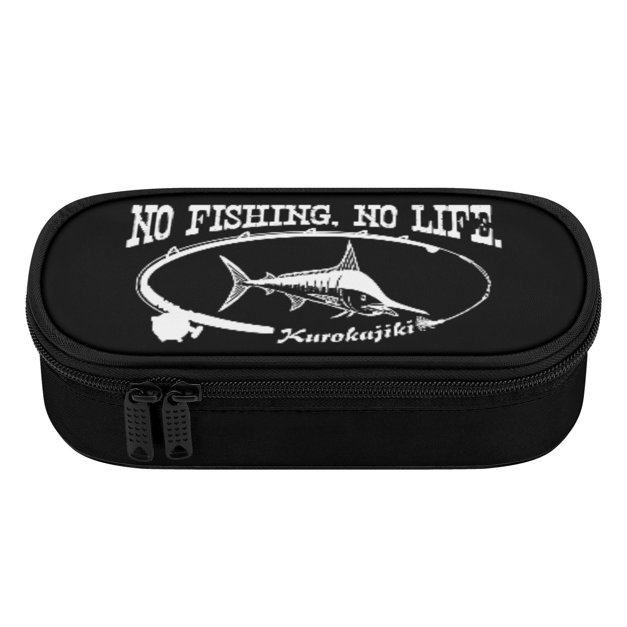 KUROKAJIKI_W_PC(ペンケース) ペンケース ユニセックス バッグ 全て 魚 海 釣り 魚釣り 海水魚 クロカ..