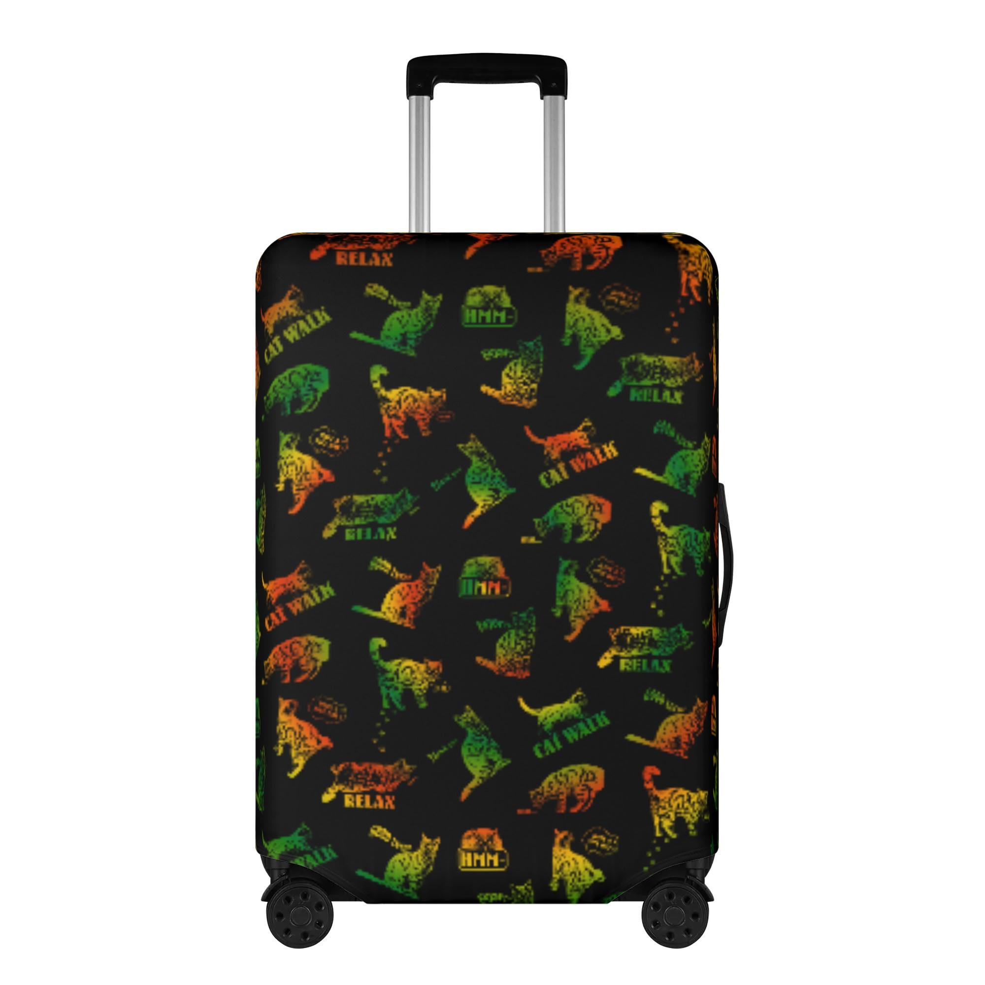 CAT_UZ17_SCC(スーツケースカバー) スーツケースカバー ユニセックス アクセサリー 全て 動物 猫 ねこ ..