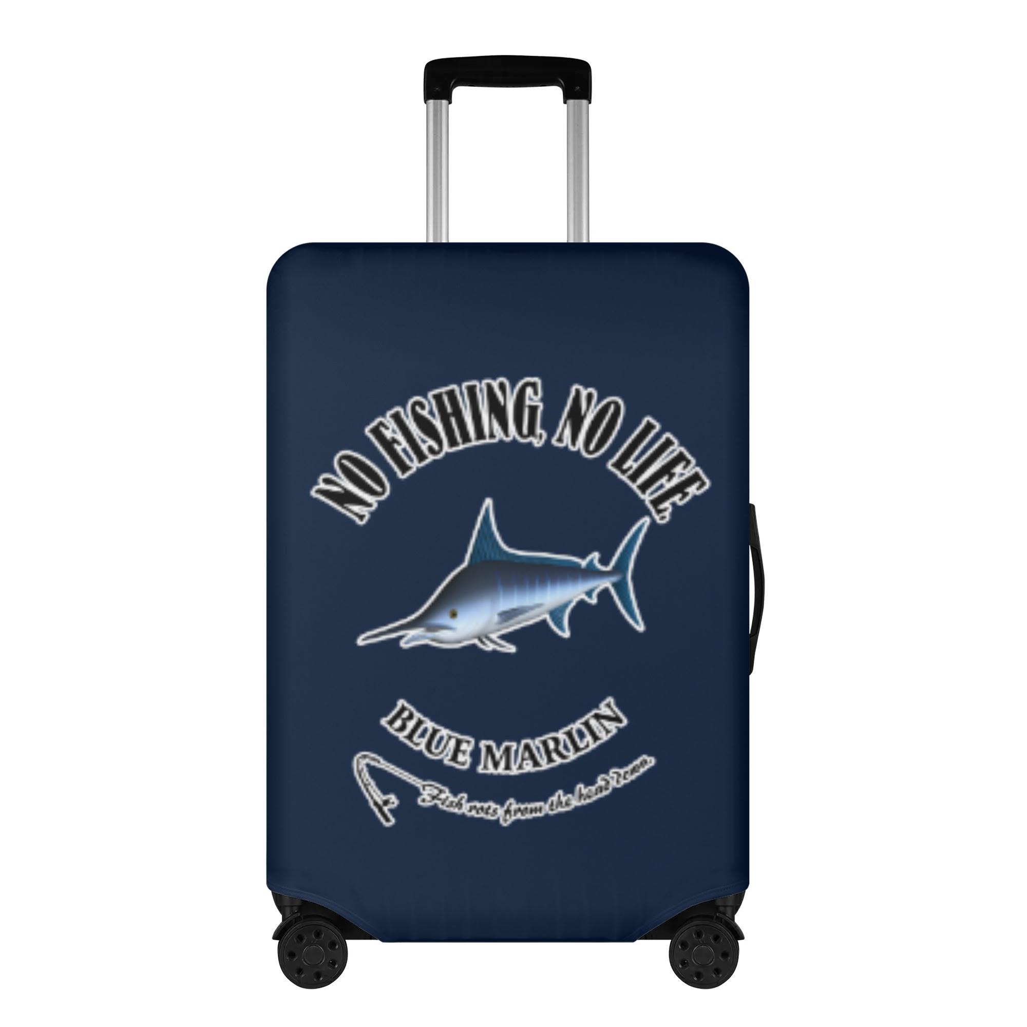 KUROKAJIKI_10CW_SCC(スーツケースカバー) スーツケースカバー ユニセックス アクセサリー 全て 魚 海 ..