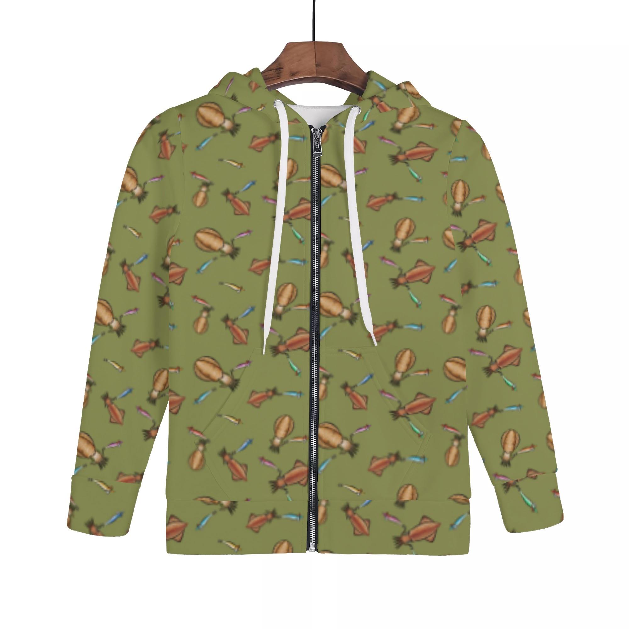 IKA_CG_KJP(キッズジップアップフードパーカー) キッズジップアップフードパーカー キッズ 全て 海 釣..