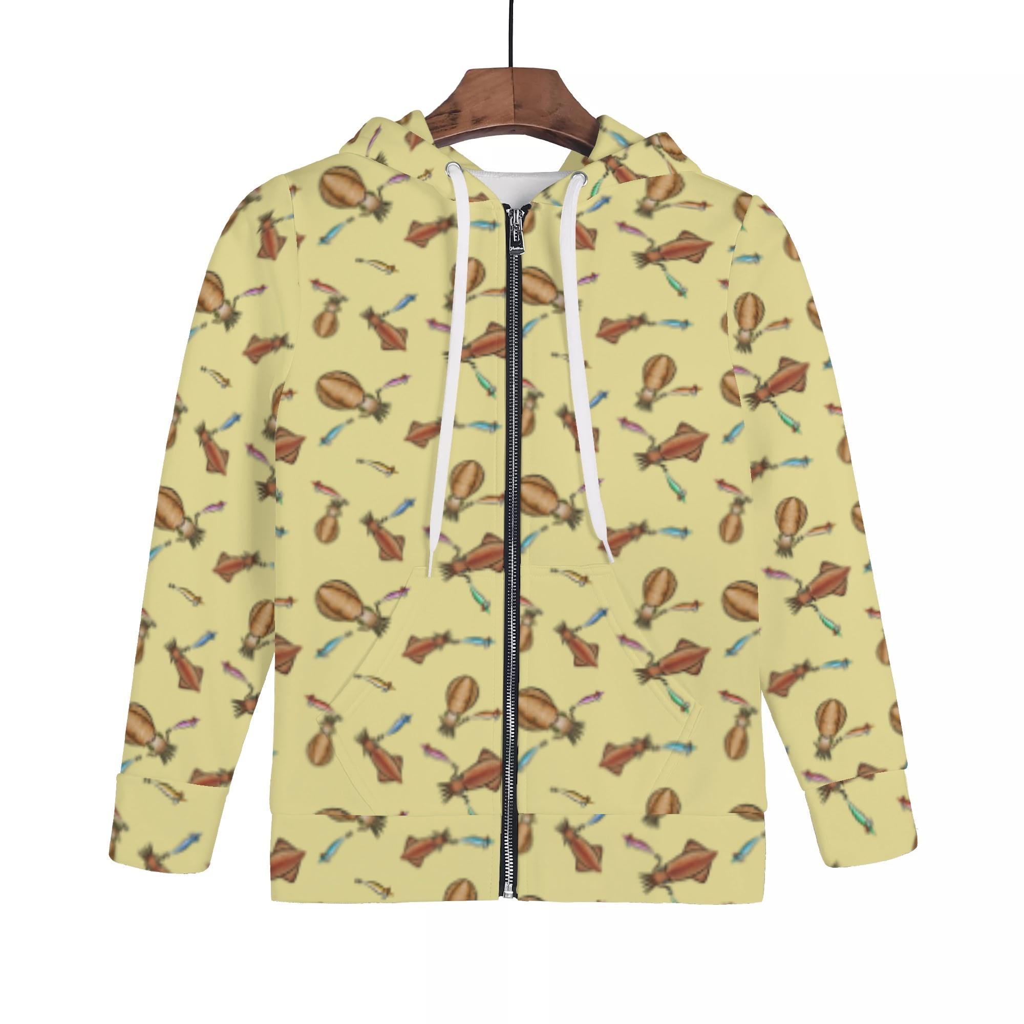 IKA_CY_KJP(キッズジップアップフードパーカー) キッズジップアップフードパーカー キッズ 全て 海 釣..