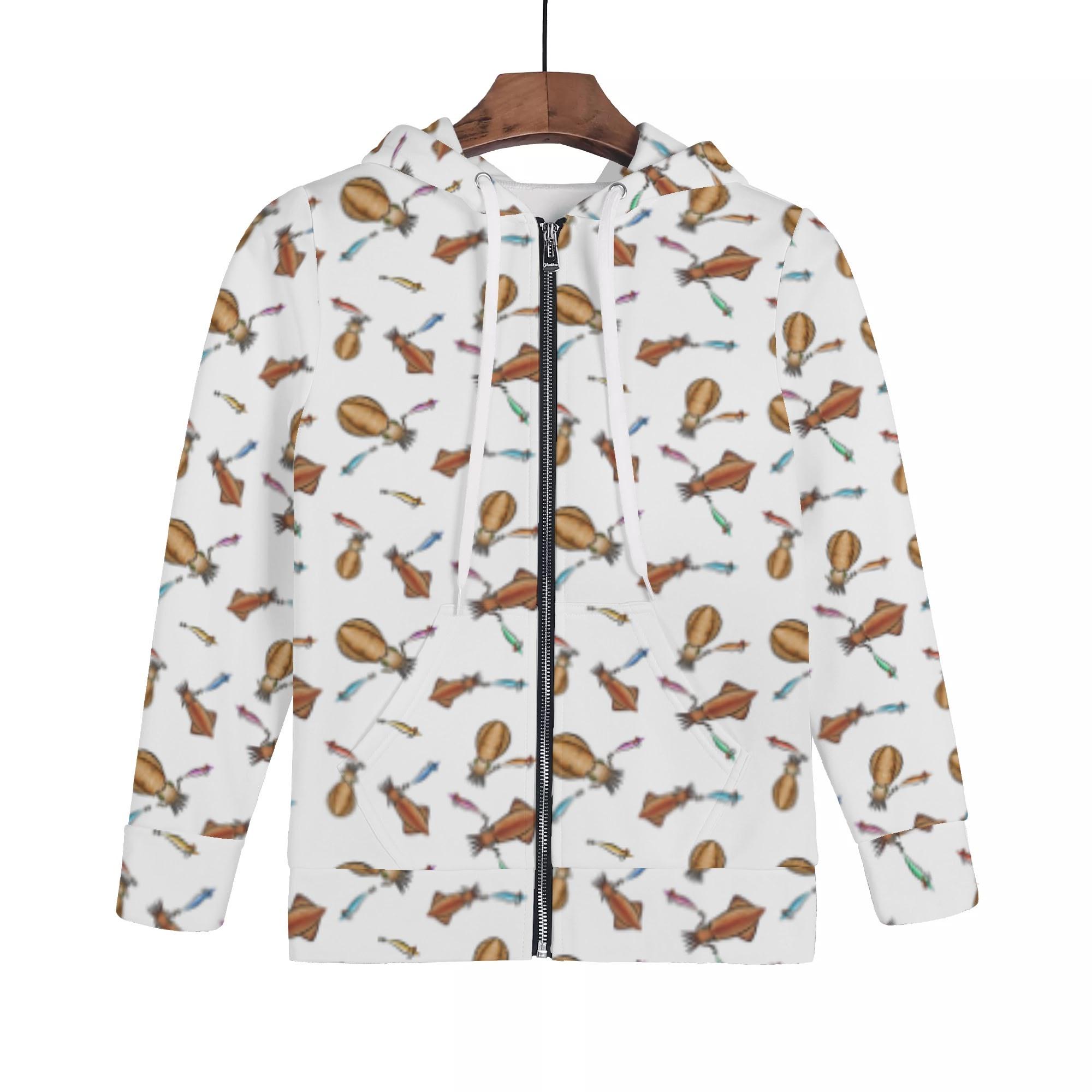 IKA_CW_KJP(キッズジップアップフードパーカー) キッズジップアップフードパーカー キッズ 全て 海 釣..