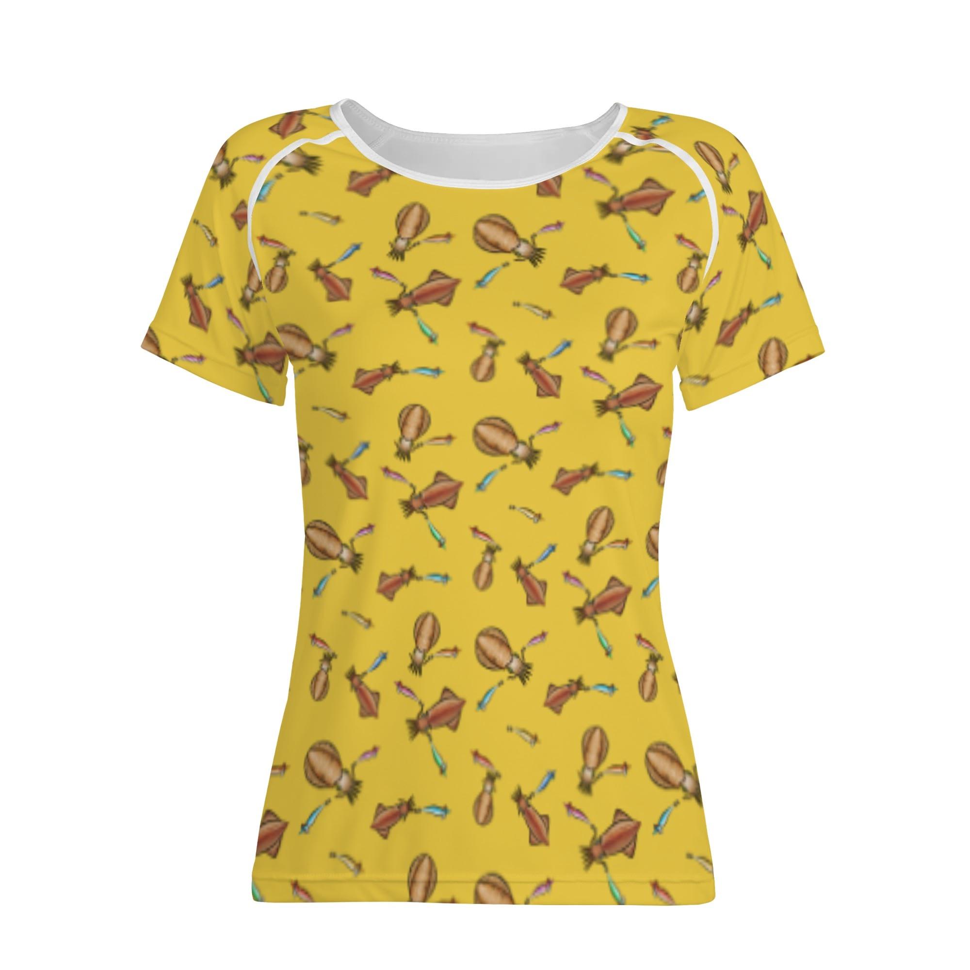 IKA_CD_LT(レディースフルプリントTシャツ) レディースフルプリントTシャツ レディース 全て 海 釣り ..