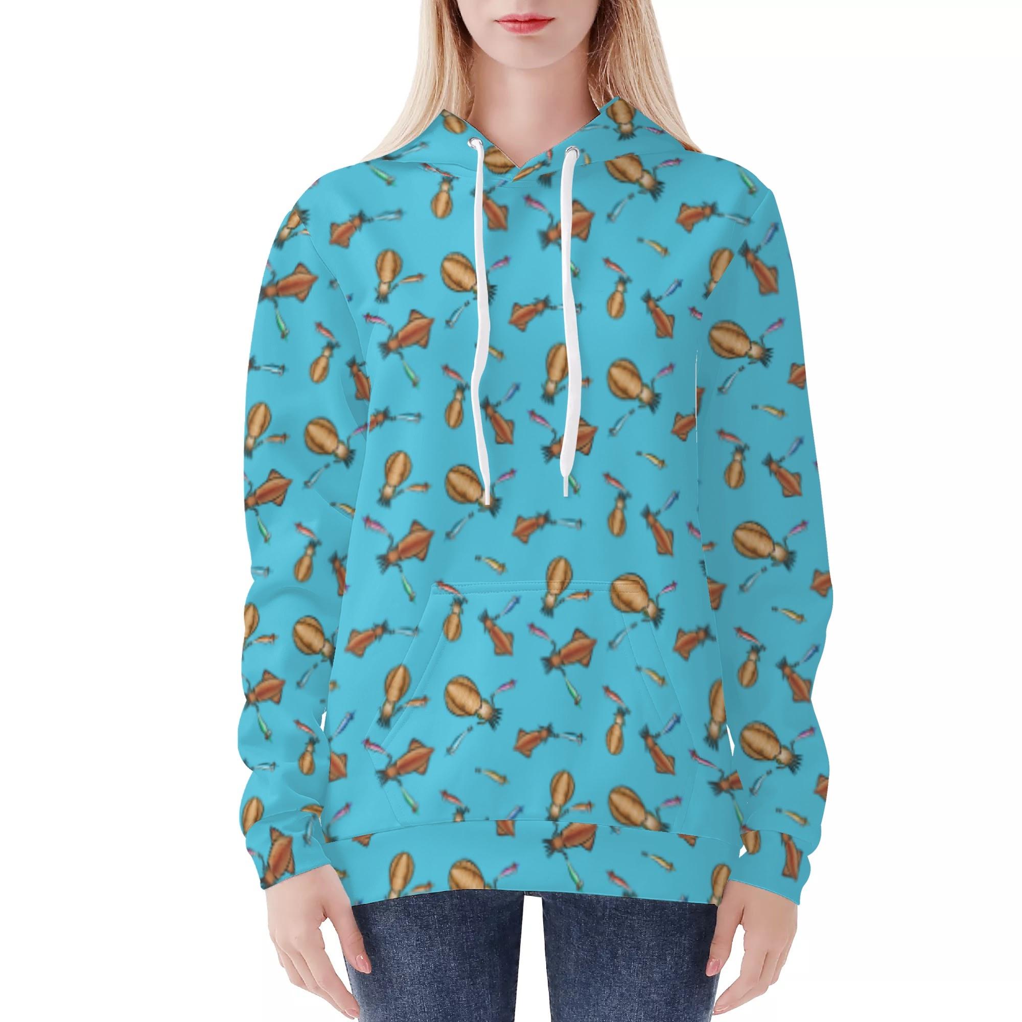 IKA_CTB_LP(レディースフードパーカー) レディースフードパーカー レディース 全て 海 釣り 海釣り 魚..