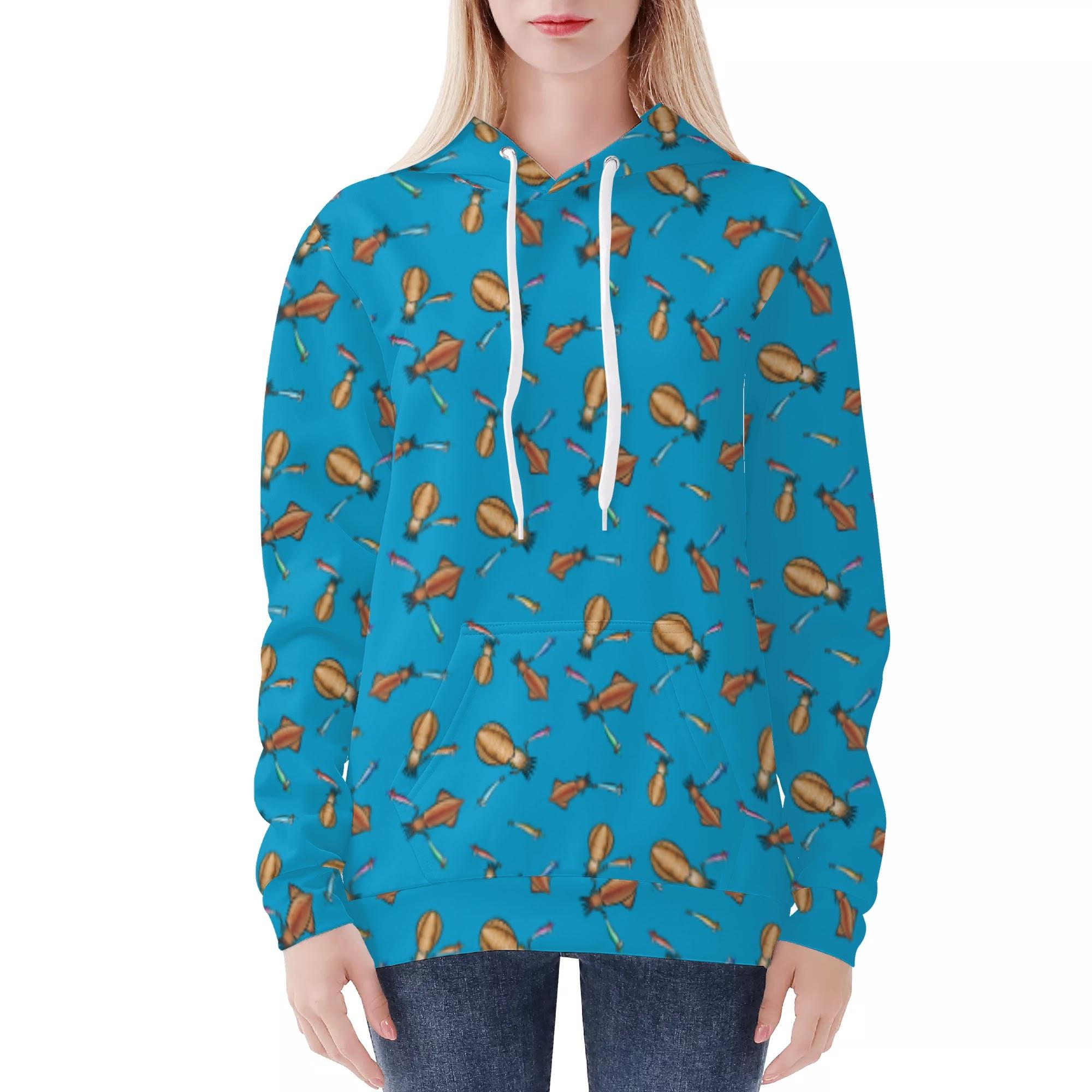 IKA_CB_LP(レディースフードパーカー) レディースフードパーカー レディース 全て 海 釣り 海釣り 魚釣..