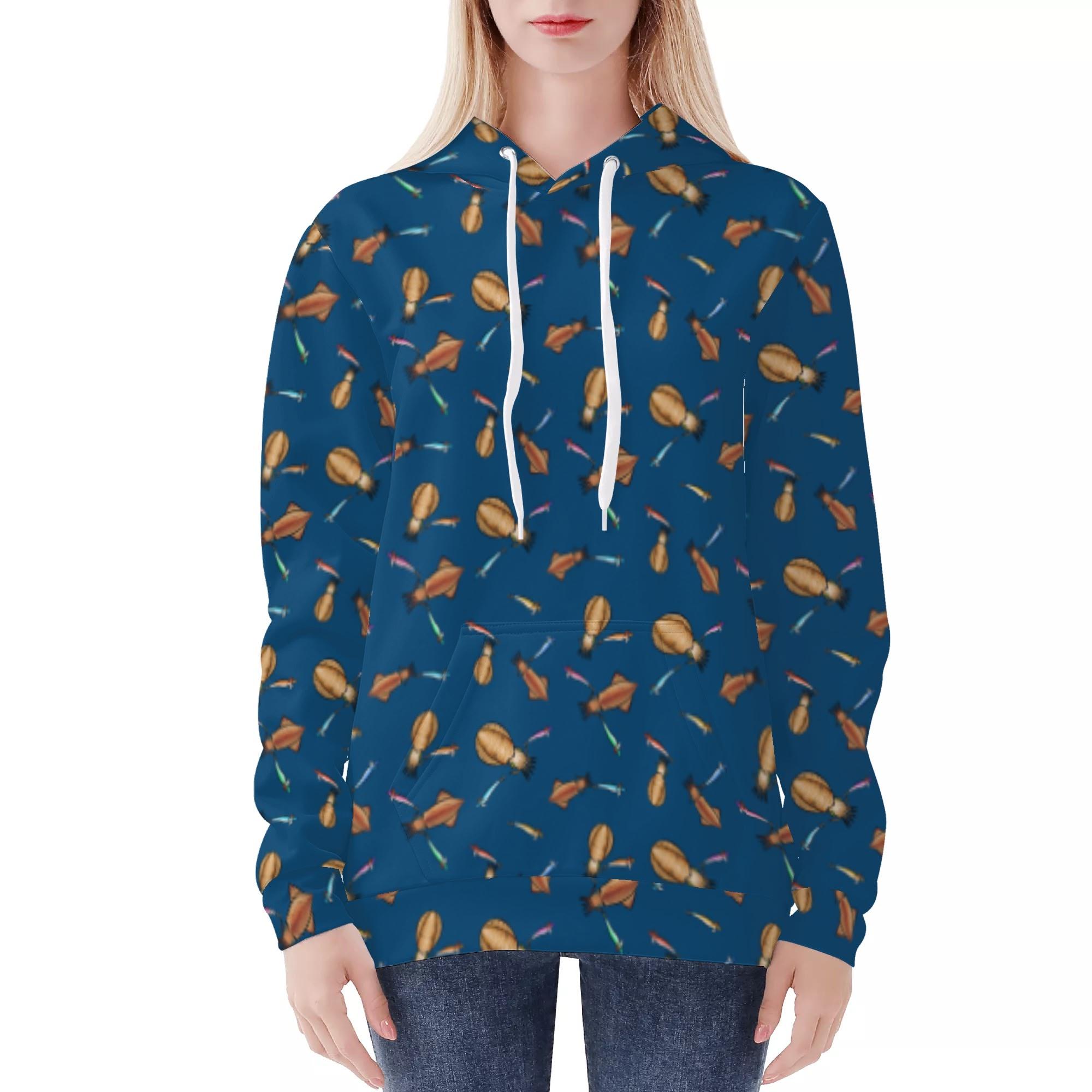 IKA_CDB_LP(レディースフードパーカー) レディースフードパーカー レディース 全て 海 釣り 海釣り 魚..