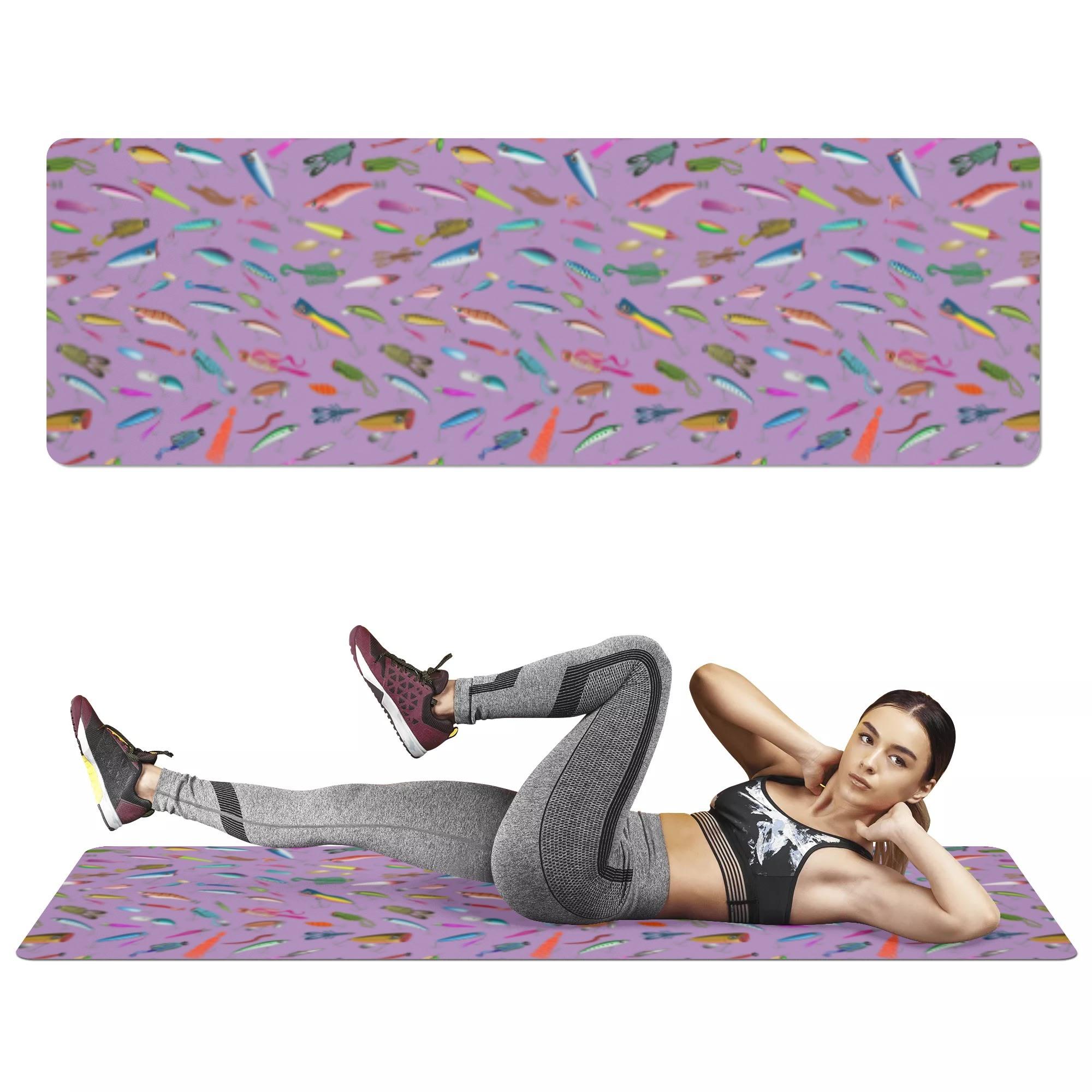 LURE_CLP_YM(ヨガマット) ヨガマット ユニセックス ホームデコレーション 全て 釣り 海釣り 川釣り 仕..