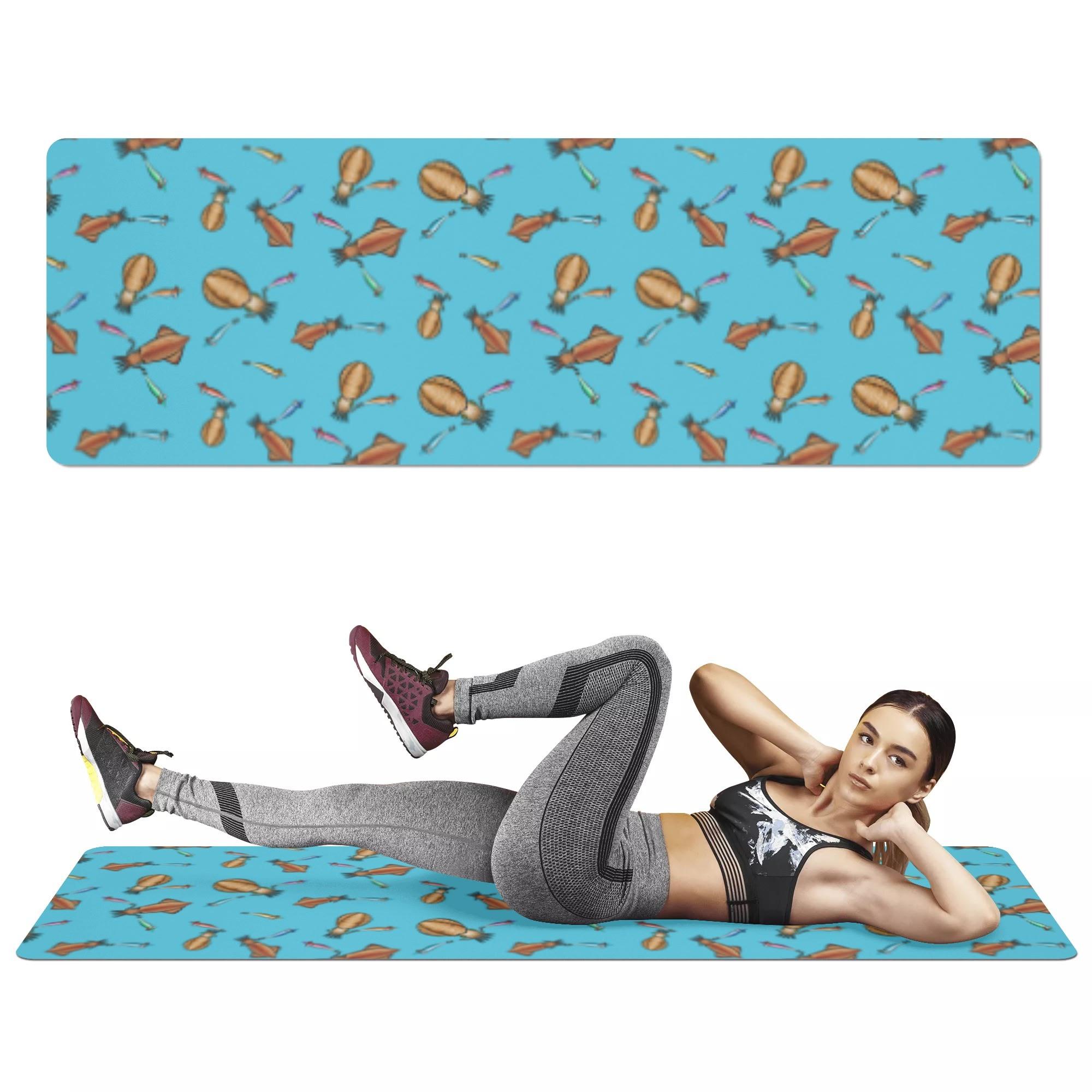 IKA_CTB_YM(ヨガマット) ヨガマット ユニセックス ホームデコレーション 全て 海 釣り 海釣り 魚釣り ..