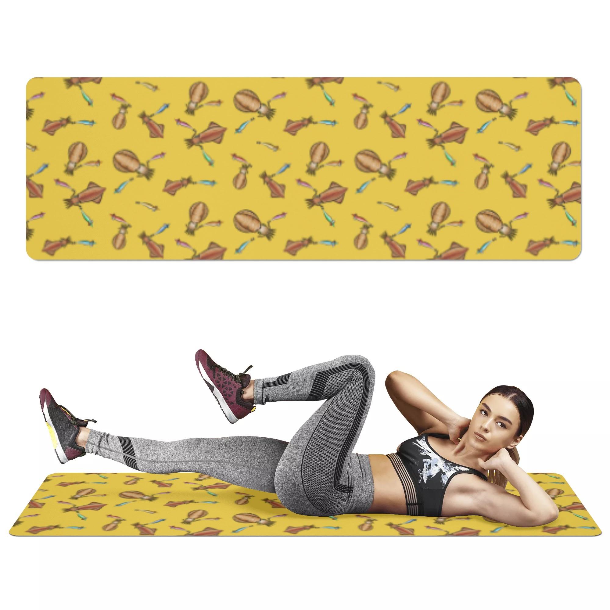 IKA_CD_YM(ヨガマット) ヨガマット ユニセックス ホームデコレーション 全て 海 釣り 海釣り 魚釣り ア..