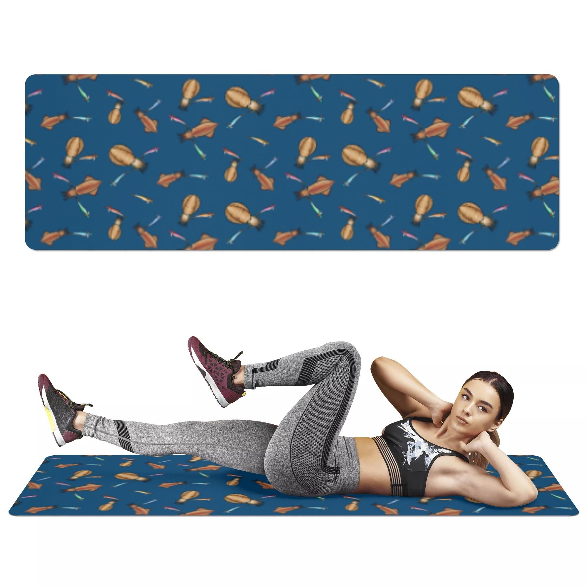 IKA_CDB_YM(ヨガマット) ヨガマット ユニセックス ホームデコレーション 全て 海 釣り 海釣り 魚釣り ..